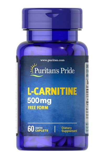 Puritan's Pride L-Carnitine - 500mg, 60s