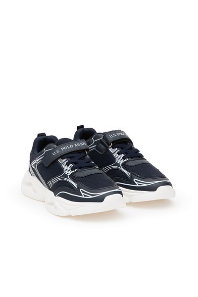 U.S. Polo Assn. Boy's Navy Blue Sports Shoes