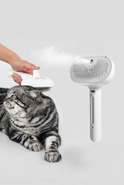 Onetick Kedi, Köpekler İçin Masaj Etkili ve Buharlı Tüy Toplama Temizleme Mak...