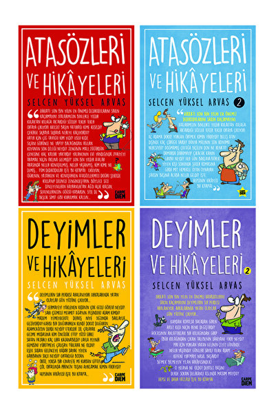 Carpe Diem Kitapları Atasözleri ve Hikayeleri-1-2 - Deyimler ve Hikayeleri-1-2