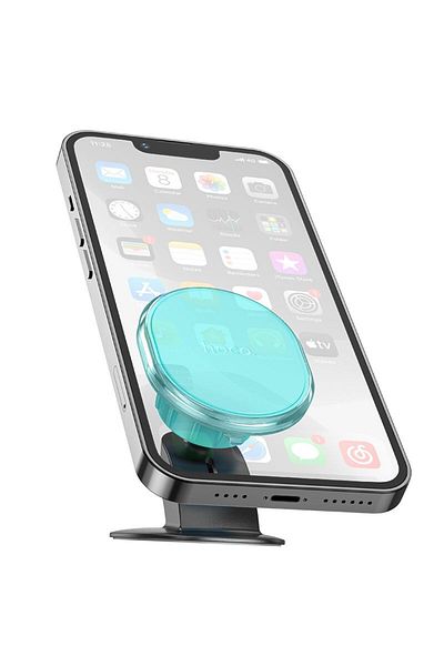 REDz Accessories Suport telefon auto pentru lipire pe bord, Hoco H2, albastru