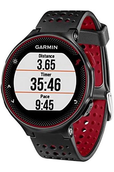 Garmin Forerunner 235, GPS Running Watch, Black/Red