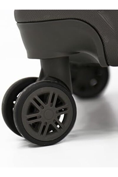 Giordano Hardside Luggage- 4-piece Set With Tsa,grey,