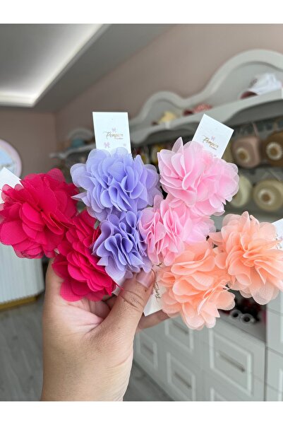 pempem bandana Pembem Bandana Frida kız bebek/ çocuk renkli klips toka set