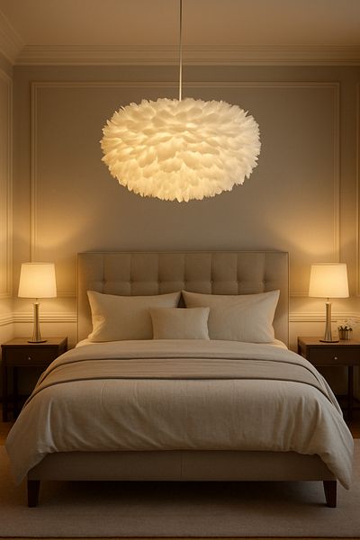 qwell Cool white modern chandelier