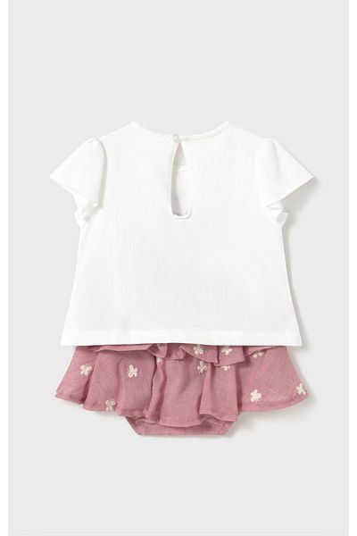 MAYORAL Newborn Skirt and T-Shirt Set