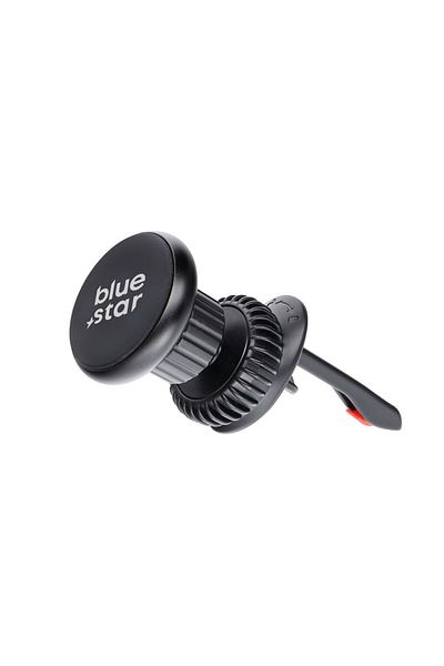 REDz Accessories Suport auto, Grilă de aerisire magnetică, Compatibil cu încuietoare inteligentă Blue Star rotundă magnetică, Negru
