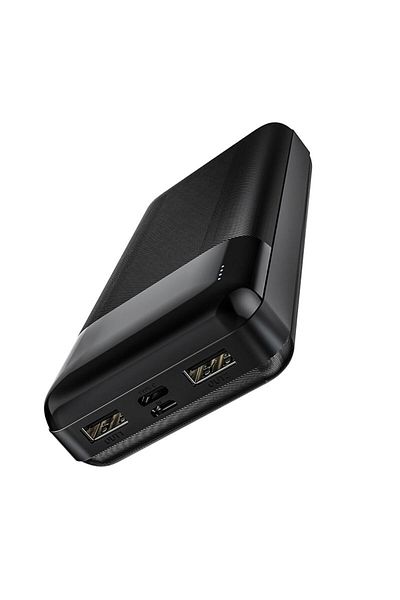 REDz Accessories External Phone Battery, Fast Charging, 10000 Mah, Original Hoco, J72, Black