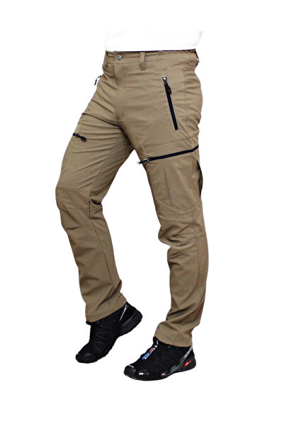 Mudwill Micro Likralı Trekking Pantolon - Koyu Bej