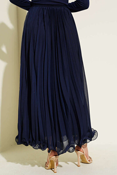 TrendParis Спідниця з плісированого фатину з воланами