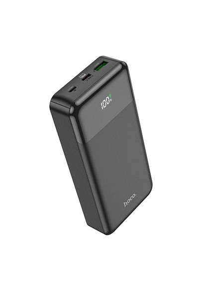 REDz Accessories External Battery 20,000 mAh, Fast Charging, PD QC 3.0, 3A, 20W, USB and Type-C, Black