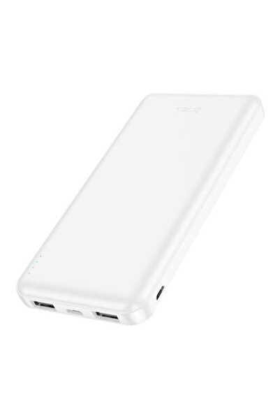 REDz Accessories Εξαιρετικά λεπτή εξωτερική μπαταρία, 10000 mAh, LED, Hoco J1...