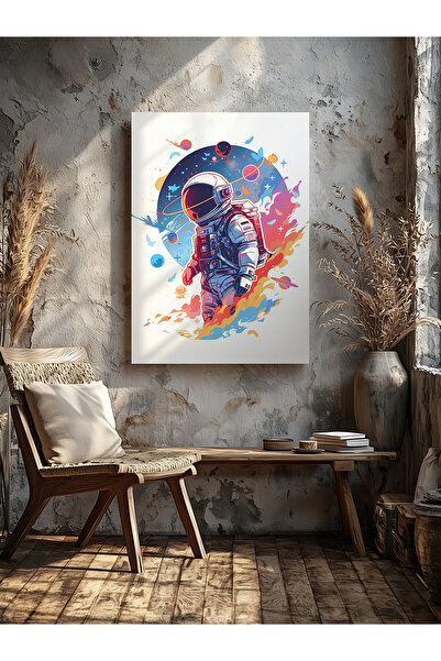 visdora Decorative Astronaut Home Office Kitchen Living Room Wall Decoration ...