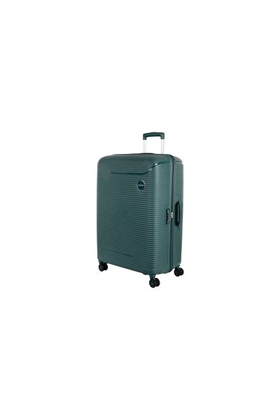 American Tourister حقيبة ماكس بلس 55 سم بحجم المقصورة من إدارة أمن النقل باللون الأخضر الزيتوني