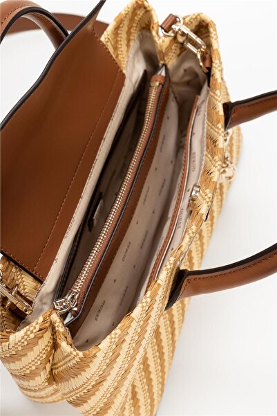 Guess SIMONA SMALL SATCHEL Kadın Çok Renkli El Çantası HWWG9210050-NTC