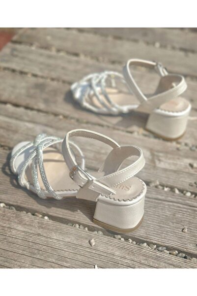 Surpie Shoes Çocuk Topuklu Ayakkabı, Çocuk Kısa Topuklu Ayakkabı, Çocuk Abiye Ayakkabı