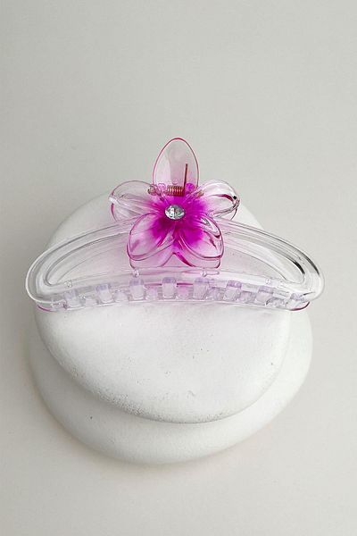 Modex Single Stone Clover Flower Latch Buckle (11cm)