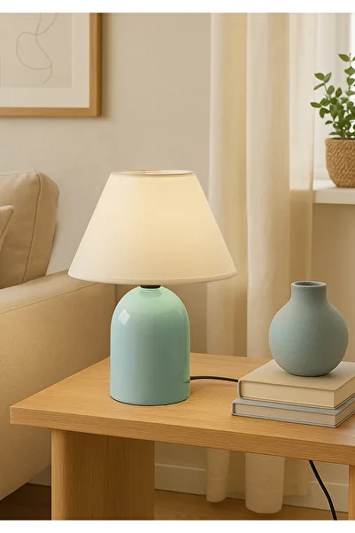 HOMİNG Ocean Ceramic Lampshade, Cream Color