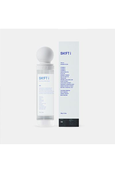SHIFT Shift Filter - Oud Scent Easy to carry and install Protects hair and skin while traveling Suitable for regular showers
