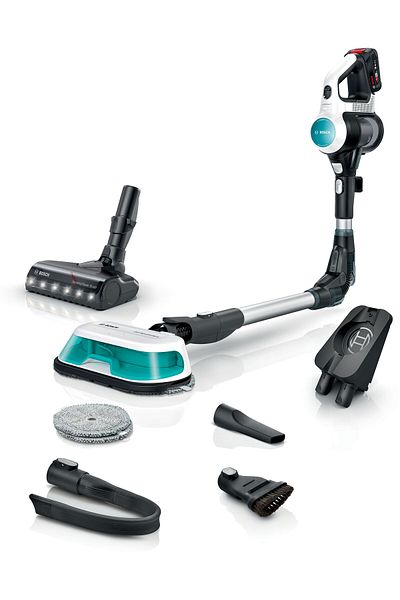 Bosch Bosch Cordless 2 in 1 Vacuum and Mop Unlimited 7 Aqua White