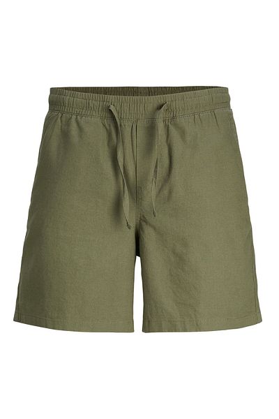 Jack & Jones Plus Ανδρικό λινό σορτς Jack&jones Plus - Μινιμαλιστικό & Άνετο Καλοκαίρι