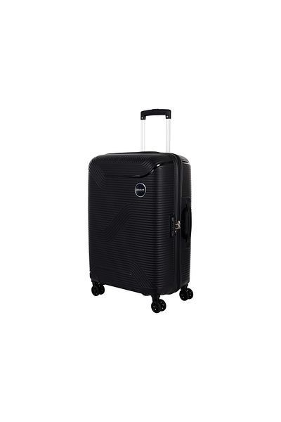 American Tourister حقيبة سفر ماكس بلس متوسطة الحجم 68 سم من إدارة أمن النقل باللون الأسود