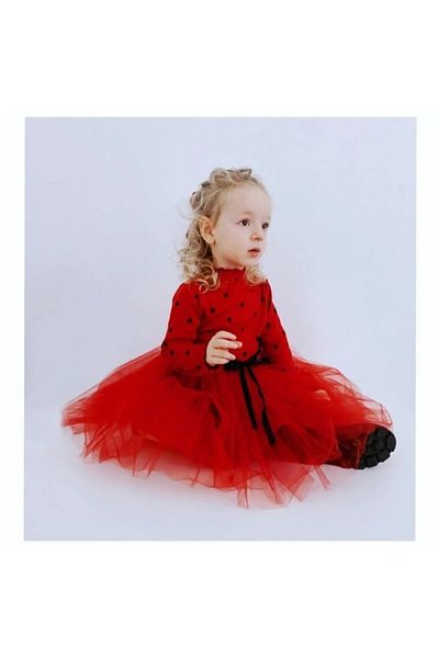 Soft kids Girl's Dress with Tulle