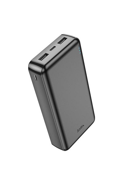 REDz Accessories Hoco J100a External Battery, 2 X Usb, Ultra-thin, 20000mah, Led Display, Black