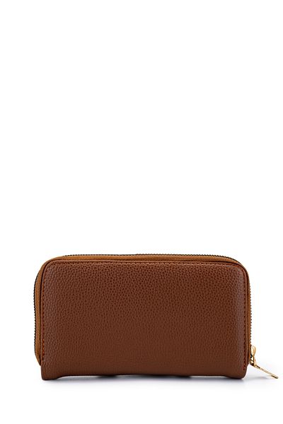 minebag Faux Leather Women's Wallet Brown Mn103