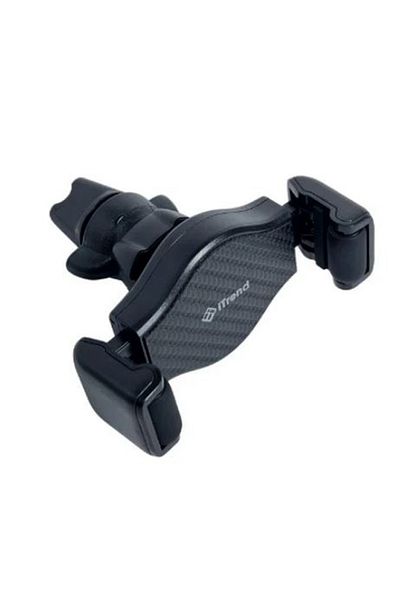 REDz Accessories Suport auto cu roți, grilă de ventilație, iTrend HD353, fixare cu clemă, negru