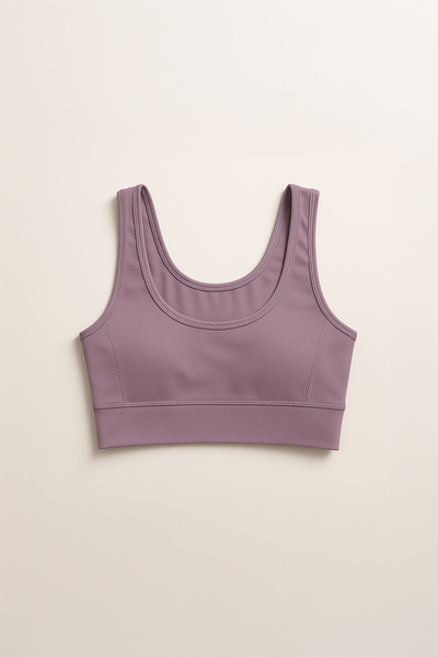 HNX Спортивний бюстгальтер з товстими бретелями | Лавандовий