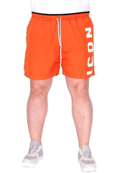 ModeXL Mode XL Large Size Men's Swim Shorts Icon U25402 Orange