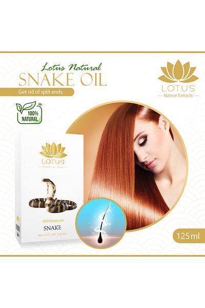 Lotus Natural oils - Fragrance ( Snake oil 125 ml )