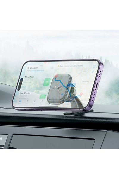REDz Accessories Suport auto Hoco H30, suport magnetic pentru telefon, suport pentru bord, universal, negru