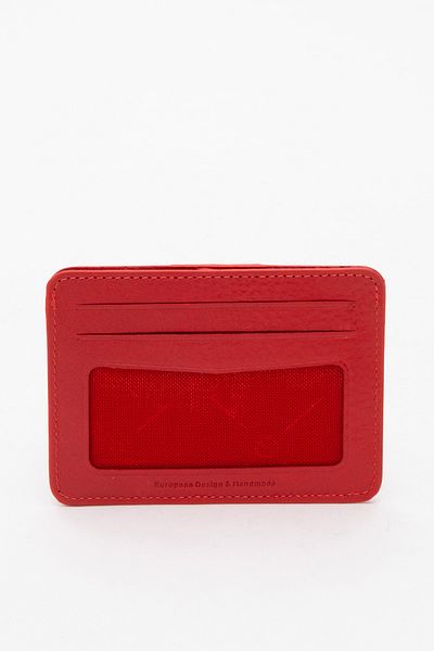 Grande Gd 539 real leather card holder red