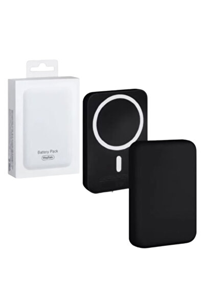 REDz Accessories Μπαταρία Magsafe 5000mAh, Ισχύς 15W, Συμβατή με iPhone, Βύσμα Lightning, Μαύρη