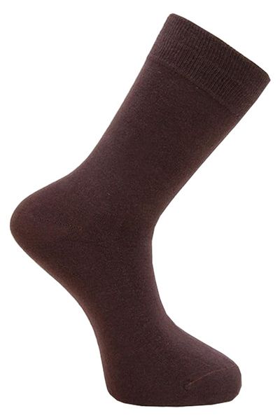 ModeXL Mode XL Men's Socks Long Socket Seamless 1159 Brown