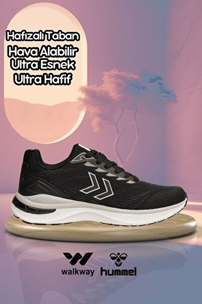 hummel Hml Plx Hafızalı Taban Siyah Spor Ayakkabı
