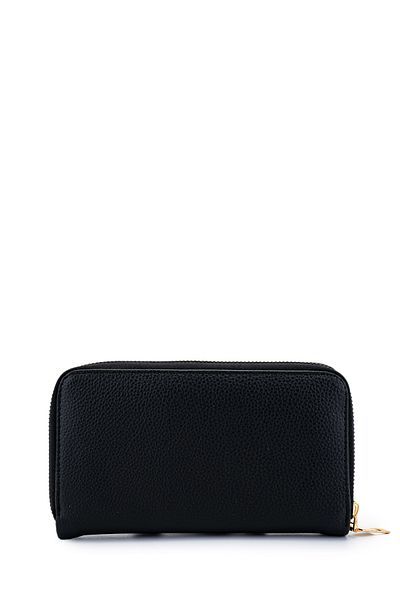minebag Faux Leather Women's Wallet Black Mn103