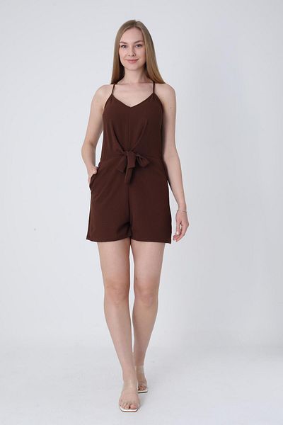 TamSeninTarzin Tanja Waist Elastic Strap Jumpsuit