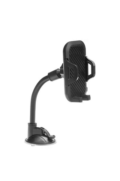 REDz Accessories Suport flexibil pentru braț, pentru bord sau parbriz, iTrend HD352, fixare automată cu clemă, negru