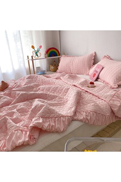 Choice 200x230cm-Quilt 3pcs 2 Korean Style Quilted Summer Quilt Blanket Lightweight Cooling Air-conditionin