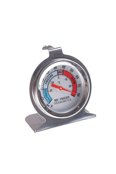 Choice 1pc 1pc Stainless Steel Refrigerator Freezer Thermometer Fridge Refrigeration Temperature Gauge Home