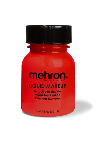 Mehron Liquid Makeup Mehron Red, 30ml