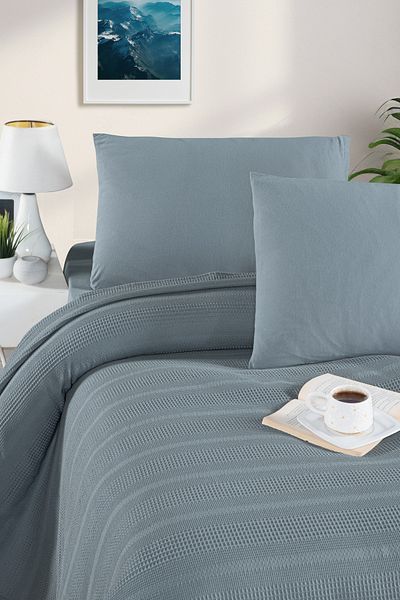Home Still SUMMER LINEN PIKE 2 PERSONS, BLUE