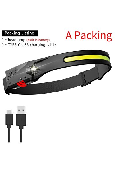 Choice1 مصباح أمامي COB بزاوية واسعة وقوة تحمل إضافية طويلة للغاية 1200 مللي ...