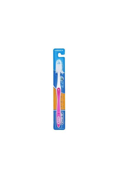 Oral-B اورال بى فرشاة اسنان كلين فريش استرونج 1.2.3 بغطاء وسط