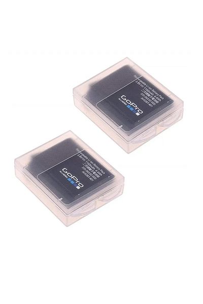 wrumava Battery storage box 2PCS 2pcs Protective Storage Battery Box Plastic Case Cover Camera Accessories f