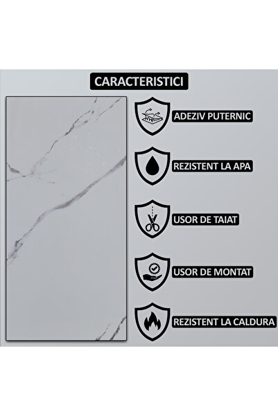 NEXTLY Σετ 30 αυτοκόλλητων ταπετσαριών απομίμησης μαρμάρου, αδιάβροχες, ρυθμιζόμενες, ισχυρές, κολλητικές, ελαφριές