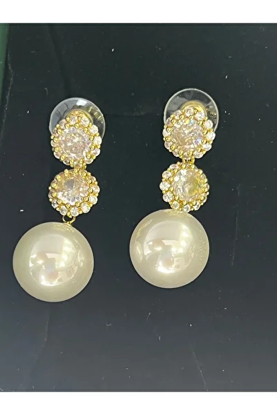 Meri Pearl Model Vip Design Evening Dress Earrings